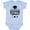 AE-Light Blue, variant on Class of 2038 Grad with Diploma and Graduation Cap Boys or Girls Baby Bodysuit