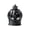 Silver, variant on Vintage Metal Pumpkin Lantern with Built-In LED Lights, Glowing Halloween Hanging Lamp, Decor for Yard, Window, Table and Autumn Themed Party