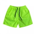 thumbnail image 2 of Danhjin Mens Swim Trunks Quick Dry Beach Shorts with Pockets Adjustable Waist Board Surfing Shorts Bathing Suits (Regular & Extended Sizes), 2 of 3