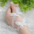 thumbnail image 2 of 1Pcs Wrist Flower Reusable Fine Workmanship Portable Bridal Bracelet Hand Flower Decor for Home, 2 of 10