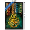 thumbnail image 3 of The Wizarding World: Harry Potter - House Crests Wall Poster, 14.725" x 22.375", Framed, 3 of 6