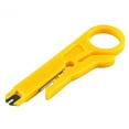 thumbnail image 1 of Clearance! beishanbush Faucets Accessories 1Pcs Rj45 Cat5 Punch Down Tool Network Lan Cable Wire Cutter Stripper Tool One Size Yellow, 1 of 1