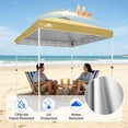 thumbnail image 5 of EAGLE PEAK 8 x 8 Pop Up Canopy Tent Instant Outdoor Canopy Easy Set-up Straight Leg Folding Shelter, 5 of 10