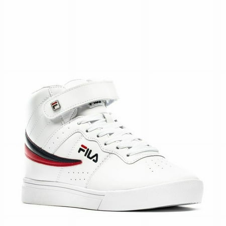 FILA VULC 13 MID SNEAKERS ATHLETIC TRAINERS WOMEN SHOES WHITE/BLUE SIZE 7 NEW