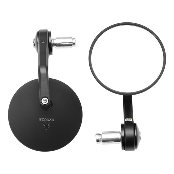 2 CNC Bar End Side Mirrors for Street Twi