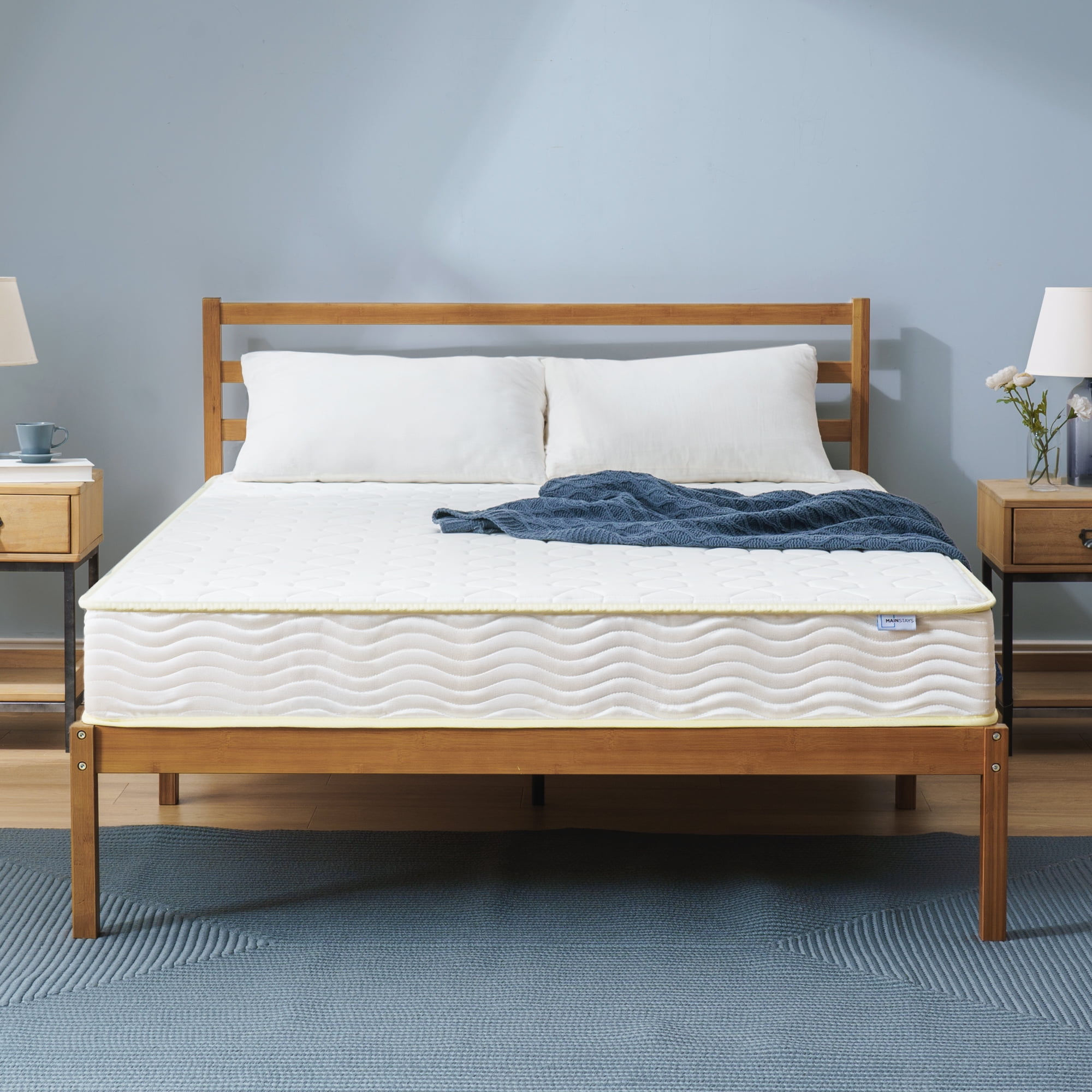 Mainstays 8 in Full Tight Top Innerspring Mattress with Gel Foam