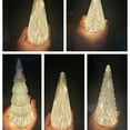 thumbnail image 6 of ACDANC Set of 5 Creative Illuminated Mercury Glass Trees with Light DIY Decoration Led Christmas Trees Versatile Desktop Ornament Christmas Trees, 6 of 7