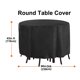 thumbnail image 2 of Muebles de jardín, funda de mesa de forma redonda, funda para sofá, fundas para sofá, sala de estar, exterior, impermeable, a prueba de polvo Scienceny JJ19902-02B, 2 of 6