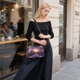 thumbnail image 5 of FORMRS Women Crossbody Purse with Chain Strap Vegan Leather Shoulder Handbag, Blue Neon Road, 5 of 7
