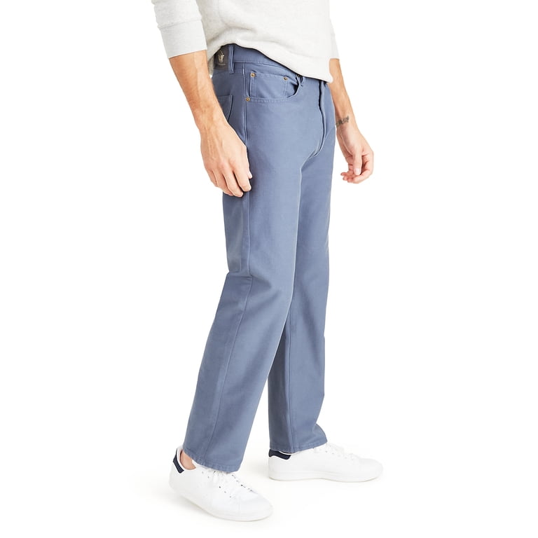 Dockers Men's Comfort Knit Jean-Cut Pants - Slim Fit 360° Stretch Knit Trousers