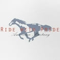 thumbnail image 2 of CafePress - Mustang Horse - Adjustable Unisex Printed Trucker Hat with Mesh Back, 2 of 10