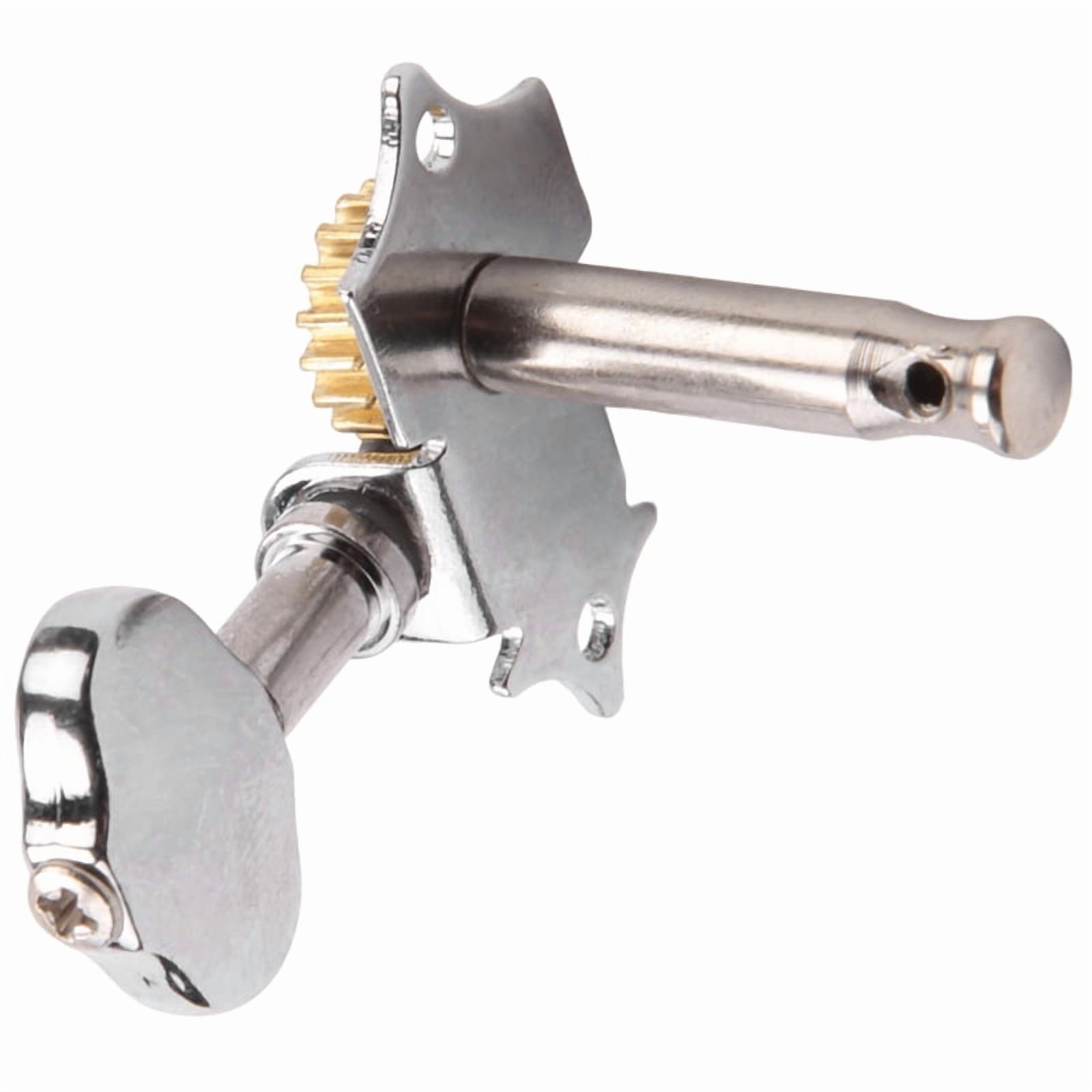12L12R 24Pcs 1:18 Guitar String Tuning Pegs Tuner Machine Heads Knobs Tuning Keys for Acoustic or Electric Guitar Silver