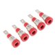 thumbnail image 4 of Socket de panel de seguridad de 4 mm 5pcs 4mm Banana Safety Panel Mount Binding Post Socket 30V-60V 24A Rojo rojo Magideal Socket de panel de seguridad de 4 mm, 4 of 6