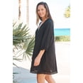 thumbnail image 3 of Woman Within Women's Plus Size Crochet Dress Cover-Up, 3 of 4