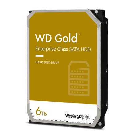 UPC: 0718037845470 | Western Digital 6TB WD Gold Enterprise Class SATA HDD Internal Hard Drive 7200 RPM 256MB Cache – WD6003FRYZ