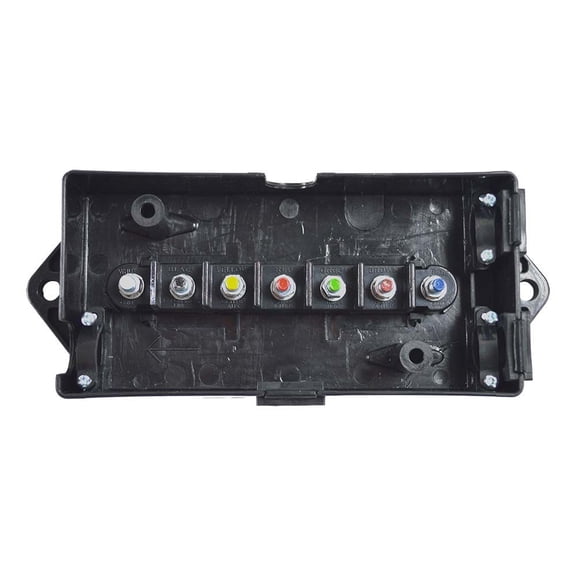 Superior Electric RVA1567 7-Way Heavy-Duty Trailer RV Truck Electrical Wire Connector Junction Box