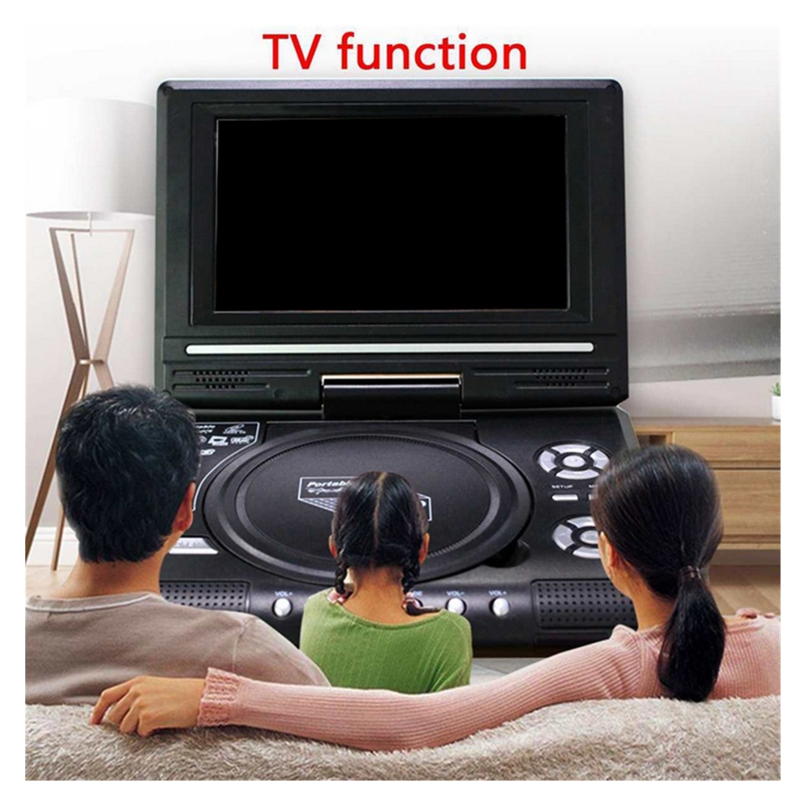 7 8 Inch High Definition Dvd Player Home Car Portable Dvd Rotating 7 8 Inch High Definition Dvd Player Home Car Portable Dvd Rotating