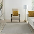 thumbnail image 5 of Nourison Courtyard Indoor/Outdoor Ivory Charcoal 4' x 6' Area Rug, (4x6), 5 of 12