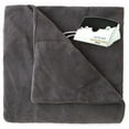 thumbnail image 4 of Biddeford Gray Solid Print Polyester Electric Blanket, Twin, 4 of 4