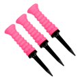 thumbnail image 4 of 3 Piezas Profesionales de Golf Kusrkot Elásticos Rosa Tees de Golf Elásticos, 4 of 8