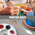 thumbnail image 3 of HLONK 10 Pcs Oil Paint Scraper Painting Knives Tools Wood Handle Pigment, 3 of 6