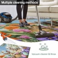 thumbnail image 5 of Easter Bunnies Outdoor Rug for Patio/Deck/Porch, Non-Slip Large Area Rug 3 x 5 Ft, Spring Easter Eggs Garden Floral Indoor Outdoor Rugs Washable Area Rugs, Reversible Camping Rug Carpet Runner, 5 of 8