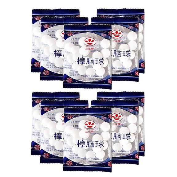5/10bags Anti-Mildew Anti-Moth Camphor Balls for Insect-Proof Wardrobes