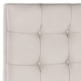 thumbnail image 3 of SAFAVIEH Lamar Classic Modern Tufted Headboard, Twin, Taupe, 3 of 5