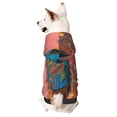 thumbnail image 1 of Balery Cowboy Boots With Flowers Sudadera con Capucha para Perros Pequeños – Ropa para Mascotas, Disfraz para Perros y Gatos, Ideal para Fiestas y Cosplay-XX-Large, 1 of 7