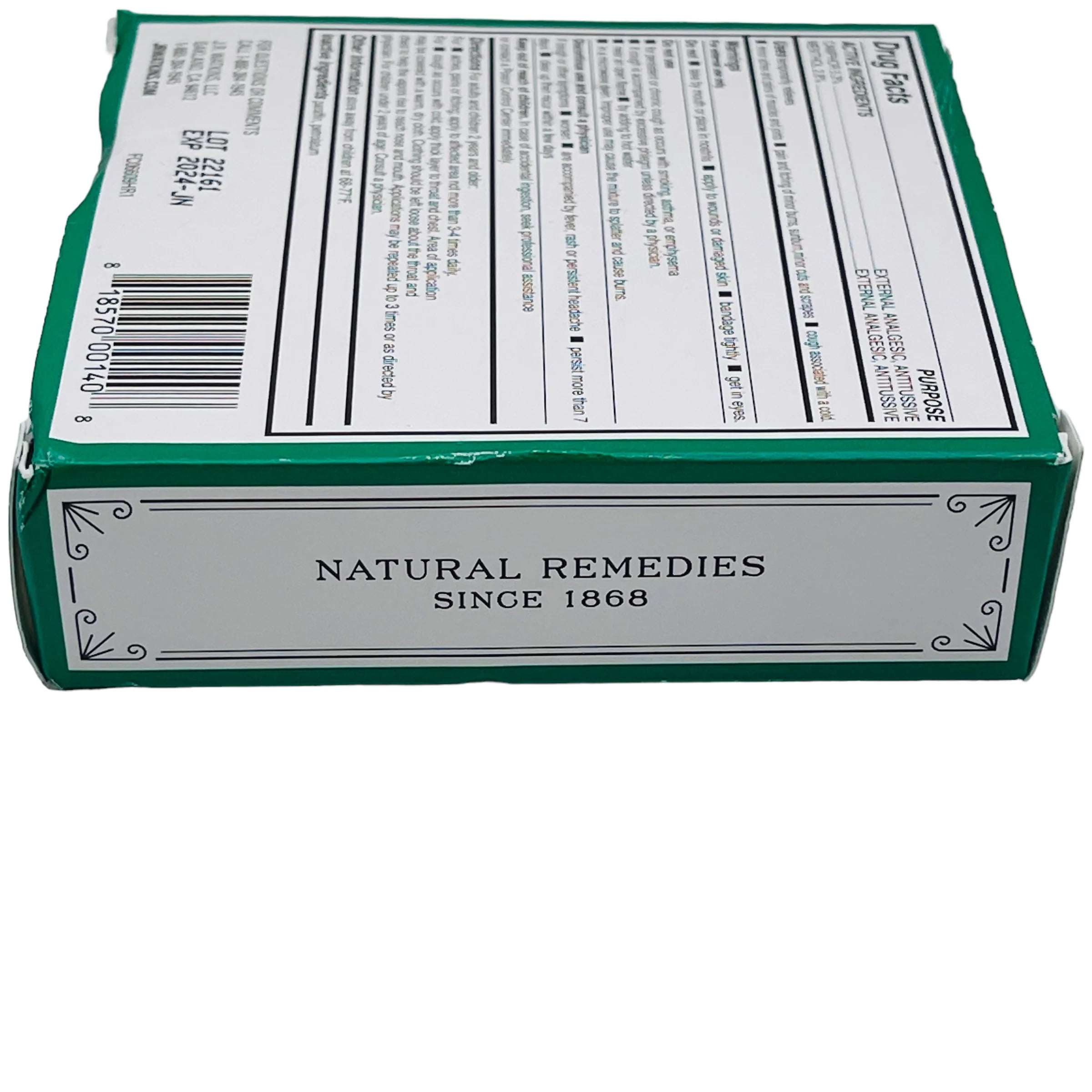 J.R. Watkins Menthol Camphor Menthol Camphor Ointment 4.12 oz