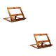 thumbnail image 1 of Ounissouiy Wooden Book Stand with Page Paper Page Holders Clip Kitchen Textbook Type1 NO1, 1 of 1