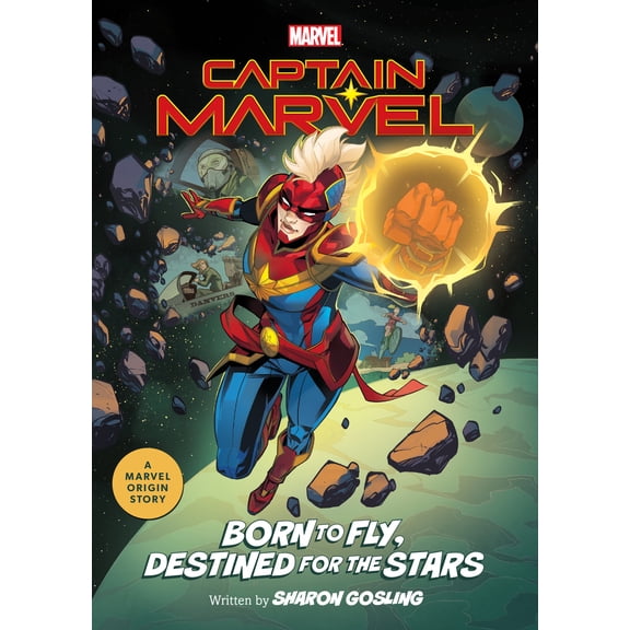 Pre-Owned Captain Marvel: Born to Fly, Destined for the Stars: A Marvel Origin Story (Paperback) 136810200X 9781368102001
