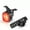 R4, variant on ROCKBROS R3 Co-Frequency Bike Tail Light Cycling Lamp Rear Brake Light,Brake/Vibration Sensing 4 Light Modes 300mAh Waterproof Adjustable Cycling Taillight Night Ride