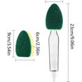 thumbnail image 2 of 8 Pieces Wand Sponge Refill Replacement Heads Soap Sponge Wand Includes 1 Dishwasher Rod and 7 Replacement Heads for Kitchen Sink Cleaning Brush, 2 of 5