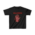 thumbnail image 2 of Bloody Hand Halloween Tshirts Girls Scary Zombie Halloween Shirts for Girls Halloween Shirt for Kids, 2 of 6