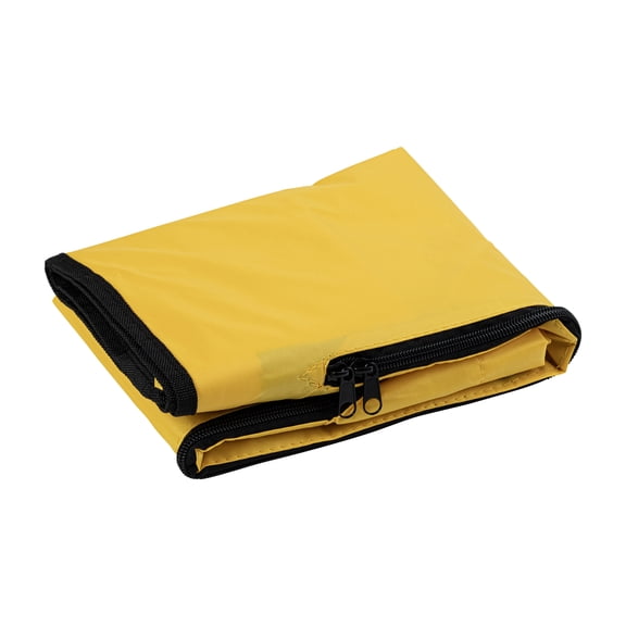 Restaurantware-JANITOR CART BAG ONLY: Clean Tek Professional 18 Gallon Janitorial Bag, 1 Heavy-Duty Receptacle With Zipper - Janitor Cart Sold Separately, Durable, Yellow Plastic Replacement