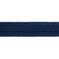 thumbnail image 2 of DECOPRO 2" (5cm) Basic Trim Collection Solid Wide Gimp Braid Trim # 0200SG, Dark Navy Blue #J3 (Dark Blue) 27 Yards (82 ft/25m), 2 of 2