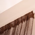 thumbnail image 2 of Namzi Cortina de lentejuelas de 2 piezas para puerta, cortinas de hilo para puerta, 39x79 pulgadas, para colgar,dormitorio, separador de sala de estar,decorativo con cuentas, plateado, 2 of 4