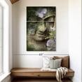 thumbnail image 2 of Elephant Stock Inner Tranquility Wall Art - Vertical Multi Panel Canvas - Living Room Wall Decor - Religion And Spirituality Multi Panel - Gray And Beige Decor By Fusion Idol Arts - 32" x 50", 2 of 8