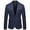 Navy, variant on Vedolay Men's Blazers 2023 Blazer Jackets Open Front Cardigan Black,2XL