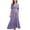 Purple, variant on Maternity Maxi Dress V Neck Short Sleeve High Waist A Line Loose Baby Shower Pregnancy Dresses for Photoshoot Maternity Outfits Summer Clothings