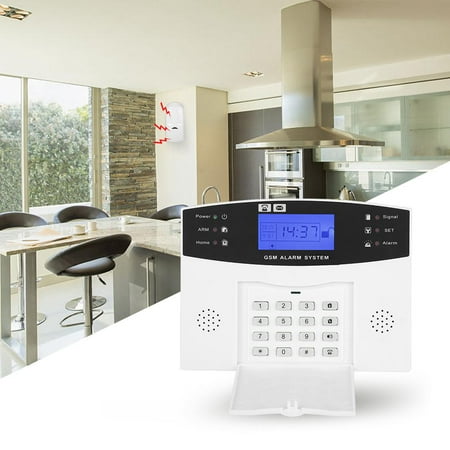 HURRISE 433MHz Wireless Home Security GSM Alarm System Intercom for iOS Android APP Remote Control,Intercom GSM Alarm System,Wireless GSM Alarm (Best Alarm App Android 2019)