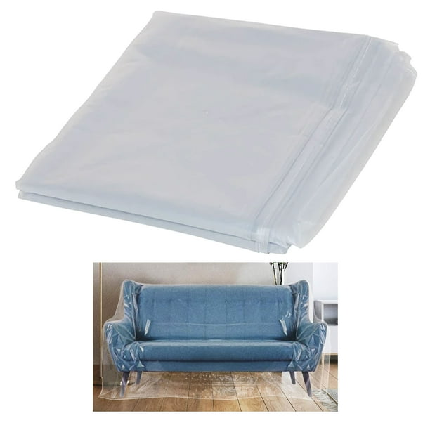 1 Pc Clear Vinyl Covering Multipurpose Plastic Cover Furniture