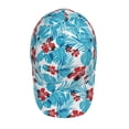 thumbnail image 4 of Daiia Hawaiian Style print Baseball Cap Men Women Golf Dad Hat Adjustable Original Classic Low Profile Hat Unconstructed Plain Cap, 4 of 9