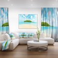 thumbnail image 3 of Design Art Tropical Island Panorama Canvas Print, 3 of 3