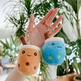 thumbnail image 2 of Cute Milk Tea Cup Doll Small Pendant Simulation Milk Tea Shop Gift Grasping Machine Doll Plush Toy Doll Gift, 2 of 6