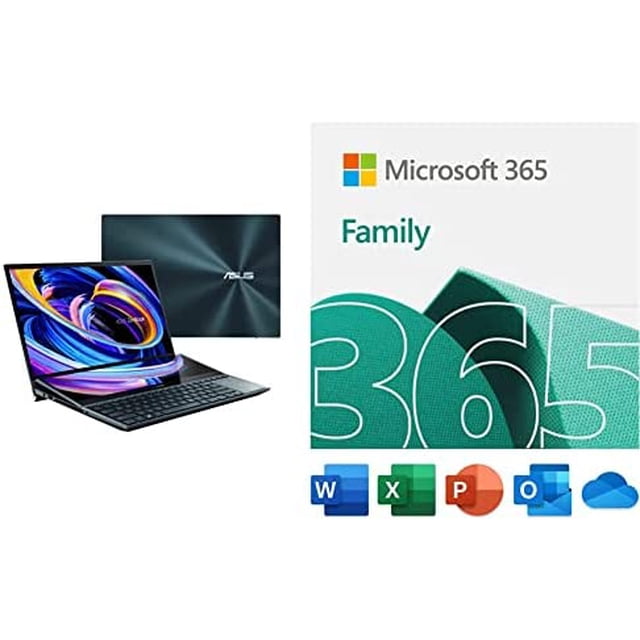 Laptop ASUS ZenBook Pro Duo 15 15.6'' Intel i7 16GB 1TB Azul