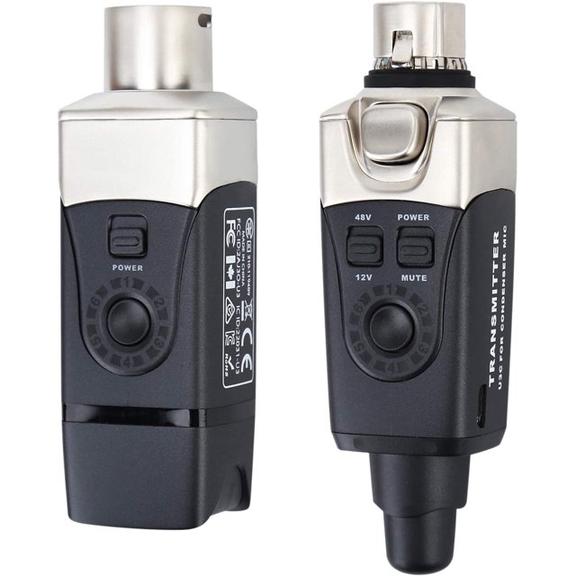 Sistema de micrófono inalámbrico Xvive U3C XLR inalámbrico de 2,4 GHz