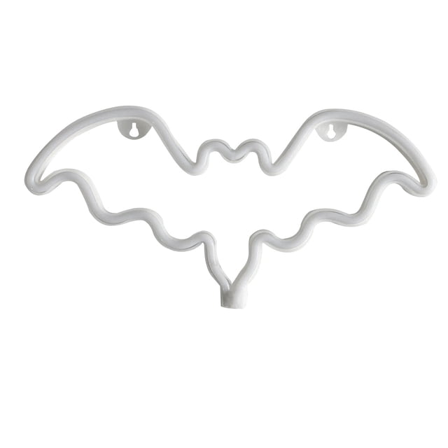 Lámpara LED de plástico con forma de animal, arte decorativo, luz, decoración de pared de Halloween Inevent HA000919-00B