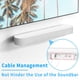 thumbnail image 3 of Soporte de barra de sonido para Sonos Beam Soporte de pared compatible con soportes de barra de sonido Sonos Beam Soporte de montaje, blanco, 3 of 7